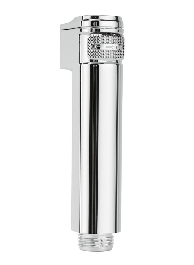 شطاف الحمام بلاستيك لون فضي من جونو جيباس Geepas Juno Shattaf Set