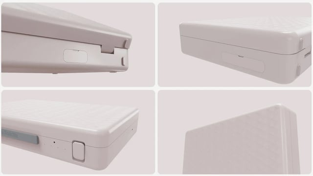 شاشة متنقلة بتصميم حقيبة محمولة ببطارية تكتك 27 بوصة 6800 مللي أمبير Taktik Briefcase Smart Screen