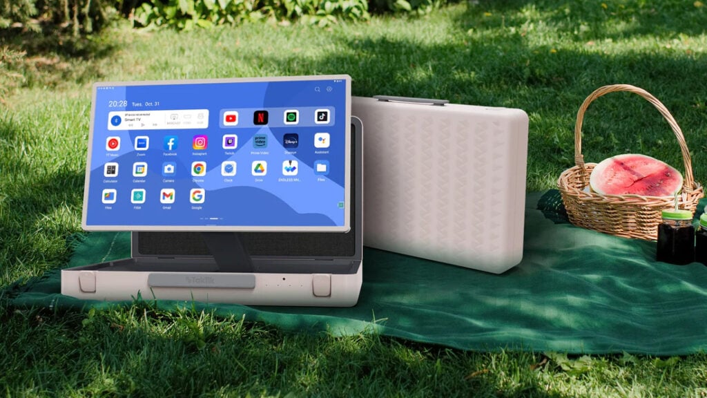 شاشة محمولة تصميم حقيبة محمولة 