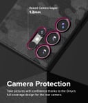 كفر حماية سامسونج اس 24 الترا 5 جي مع ماج سيف أسود مموه رينجكي   Ringke Onyx Compatible with Samsung S24 Ultra 5G