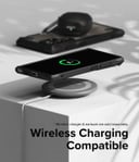 Ringke Fusion-X Compatible with Samsung Galaxy S24 Ultra 5G Case (2024), Clear Hard Back Cover Shockproof Protective Bumper Phone Cover for S24 Ultra - Black