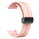 O Ozone Silicone Watch Band Compatible with CMF by Nothing Watch Pro Watchband Bracelet, Magnetic Folding Buckle Adjustable Soft Silicone Sport Replacement Watch Straps for Men Women - Pink Sand