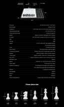 طاولة شطرنج ذكية تعمل بالذكاء الاصطناعي مع شاشة 12.3 بوصة Chessnut Evo - The Future of Ultra Smart AI Chessboard