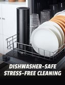 مطارة ماء حار وبارد تكتك 750 مللي مع ستاند جوال مدمج Taktik Thermal Bottle With Magnetic Phone Holder