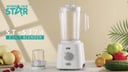 خلاط كهربائي ومطحنة بهارات وينينج ستار 2 لتر 350 واط Winning Star Stainless Blender