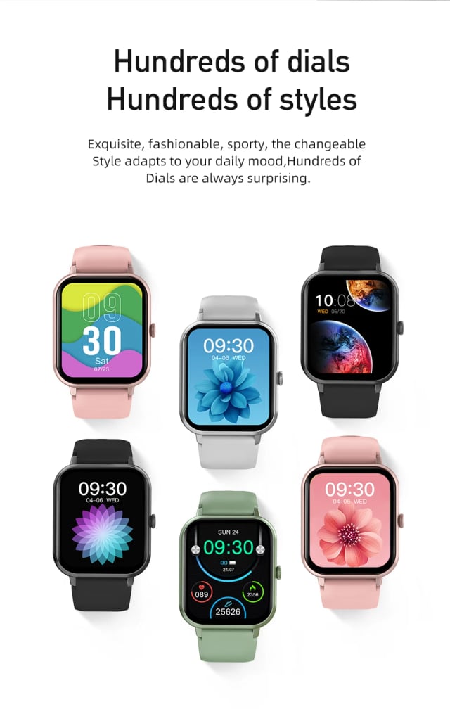 Awei H25 Multifunctional Smart Watch Men Women Bluetooth Connected Phone Call Fitness Sports Bracelet Body Health Monitoring -black