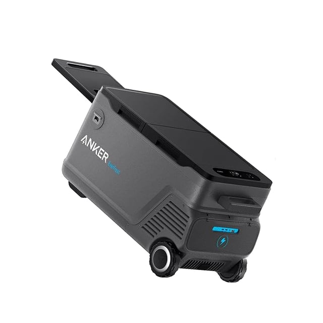 اطلب ثلاجة رحلات متنقلة أنكر ايفر فروست 53 لتر 299 واط/ساعة Anker Dual-Zone  Portable Cooler Refrigerator | Jomla.ae