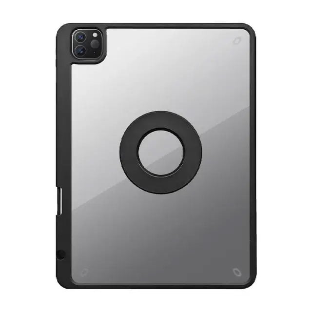 Green Lion Transparent Folio case for  iPad Pro 12.9 - Black