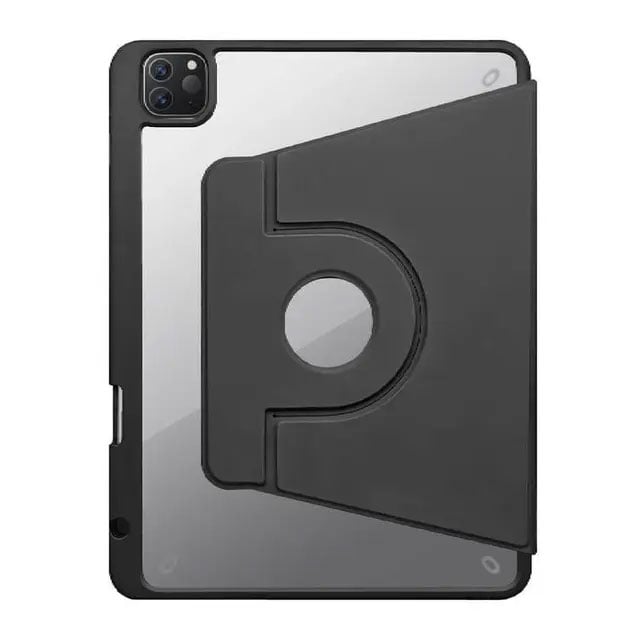 Green Lion Transparent Folio case for  iPad Pro 12.9 - Black