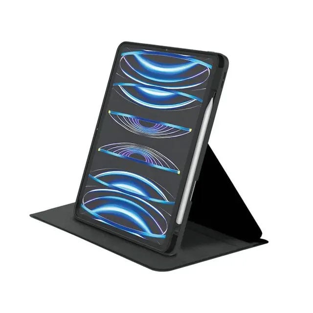 Green Lion Transparent Folio case for  iPad Pro 12.9 - Black