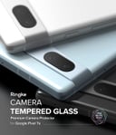 Ringke Glass Camera Protector [3 Pack] Compatible with Google Pixel 7a Hard Tempered Glass Protector Ultra-Thin Case-Friendly Full-Cover Camera Lens Protector for Pixel 7a