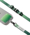 Ringke Holder Link & Snap Hook Lanyard Strap Designed for Universal iPhone/Galaxy/Android Cell Phone Case, Digital Camera, DSLR, Tablet, Keys, ID - Forest