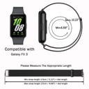 حزام ساعة سامسونج غلاكسي فيت 3 ميلانيز من او اوزون O Ozone Milanese Loop Band Compatible with Samsung Galaxy FIT3