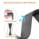 حزام ساعة سامسونج غلاكسي فيت 3 ميلانيز من او اوزون O Ozone Milanese Loop Band Compatible with Samsung Galaxy FIT3