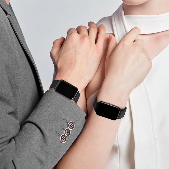 حزام ساعة سامسونج غلاكسي فيت 3 ميلانيز من او اوزون O Ozone Milanese Loop Band Compatible with Samsung Galaxy FIT3