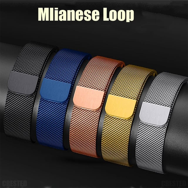 حزام ساعة سامسونج غلاكسي فيت 3 ميلانيز من او اوزون O Ozone Milanese Loop Band Compatible with Samsung Galaxy FIT3