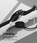 Ringke Slim & Glass Compatible with Samsung Galaxy Watch Ultra 47mm Case, [Combo] Anti-Scratch Hard PC Frame Protection Cover with HD Clear Tempered Glass Screen Protector -Matte Black