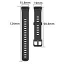 O Ozone Silicone Straps Compatible with Huawei Band 8 | Huawei Band 9, Soft Silicone Sport Replacement Band Bracelet Wristband Adjustable Strap with Clasp for Women Men- Army green