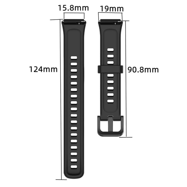 O Ozone Silicone Straps Compatible with Huawei Band 8 | Huawei Band 9, Soft Silicone Sport Replacement Band Bracelet Wristband Adjustable Strap with Clasp for Women Men- Army green
