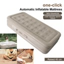 مرتبة هوائية قابلة للنفخ 4000 مللي أمبير مع منفاخ مدمج Outdoor One-click Inflatable Mattress