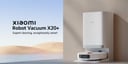 مكنسة روبوت ذكية كهربائية اكس 20+ مع قاعدة ذكية 6000 باسكال أبيض شاومي Xiaomi Robot Vacuum X20+