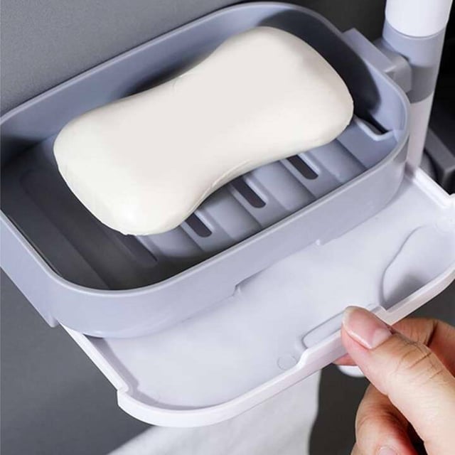 حامل صابون جداري قابل للدوران Rotary Drawer Type Soap Box