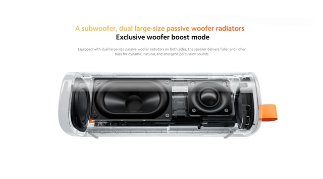 مكبر صوت بلوتوث محمول 30 واط مقاوم للماء أحمر شاومي Xiaomi Sound Outdoor 30W