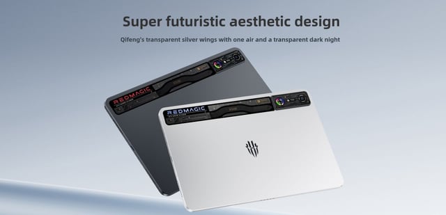 جهاز تابلت ريد ماجيك برو قيمنج 144 هرتز نسخة صينية Nubia Red Magic Gaming Tablet Pro Chinese Version