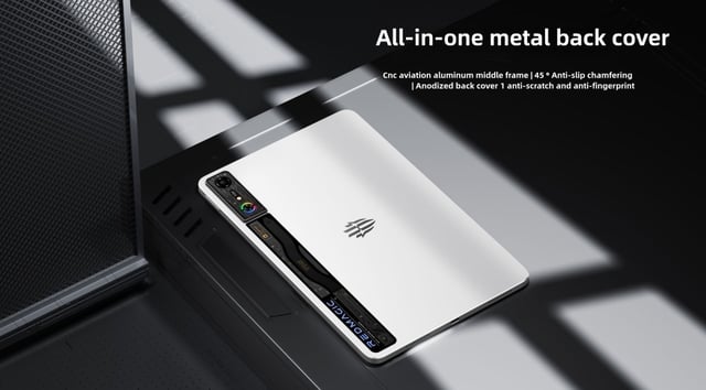 جهاز تابلت ريد ماجيك برو قيمنج 144 هرتز نسخة صينية Nubia Red Magic Gaming Tablet Pro Chinese Version