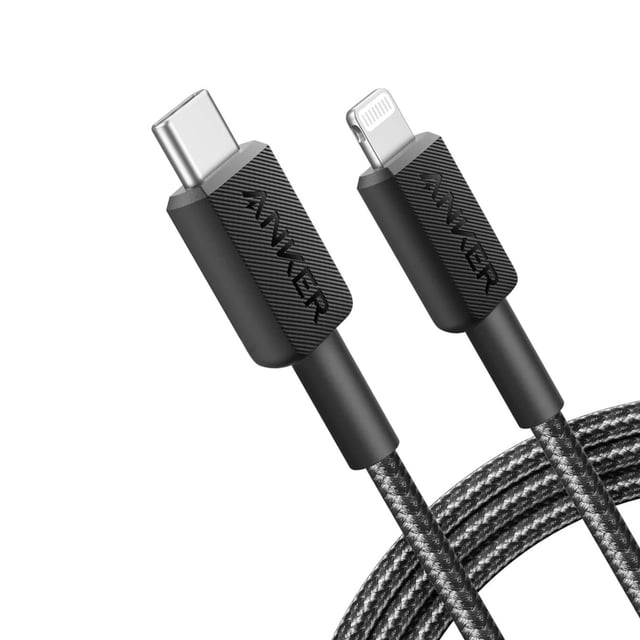 Anker 322 USB-C to Lightning Cable 1.8M Black