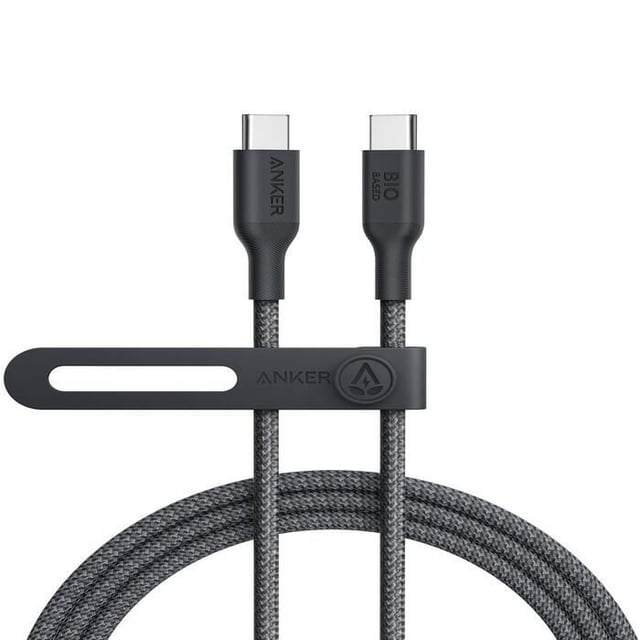 وصلة شاحن تايب سي انكر 0.9 متر Anker 544 USB-C to USB-C Cable Bio-Nylon