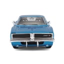 1:24 Se (A) - 1969 Dodge Charger R/T Met Blue Officially Licensed Scaled Replicas of Collectible Diecast Metal Models with Exquisite Interior and Exterior Detailing for All Age.