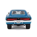 1:24 Se (A) - 1969 Dodge Charger R/T Met Blue Officially Licensed Scaled Replicas of Collectible Diecast Metal Models with Exquisite Interior and Exterior Detailing for All Age.