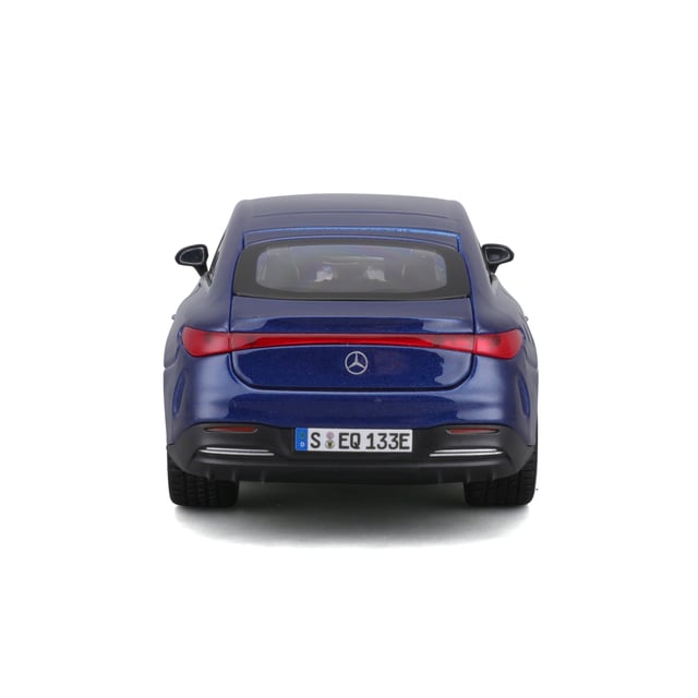 1:24 Mercedes- 2022 Eqs Met Blue Officially Licensed Scaled Replicas of Collectible Diecast Metal Models with Exquisite Interior and Exterior Detailing for All Age.