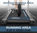 SkyLand Foldable UnderDesk Treadmill with 2.5 HP Motor