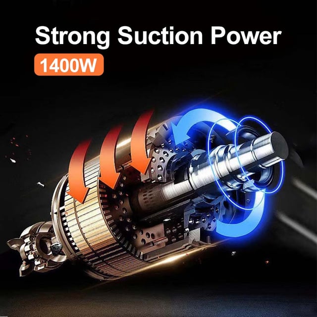 مكنسة كهربائية برميل جاف ورطب وينينج ستار 1400 واط 15 لتر Winning Star Electric Wet and Dry Vacuum Cleaner