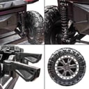 سيارة صحراوية كهربائية للاطفال 48 فولط 4 مقاعد اخضر مايتس Myts  4-Seat Electric Ride-On Car 48 V with Lights & Leather Seats Green