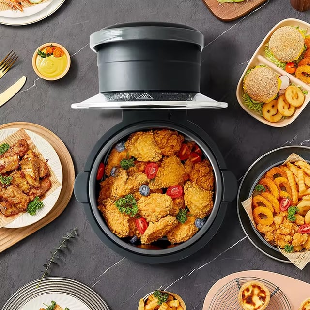 قلاية هوائية 5 لتر وينينج ستار 1200 واط 200 درجة مئوية Winning Star Electric Digital Fryer