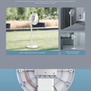 مروحة عمودية لاسلكية شاومي 2 برو 2800 مللي أمبير Xiaomi Smart Standing Fan 2 Pro