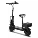 Megastar Megawheels Folding Adult Electric Scooter 48V Dual Motors - Black