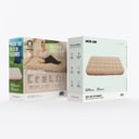 سرير هوائي قابل للنفخ جرين لايون 2600 مللي أمبير مع منفاخ مدمج Green Lion GMT-190 Automatic Inflatable Mattress