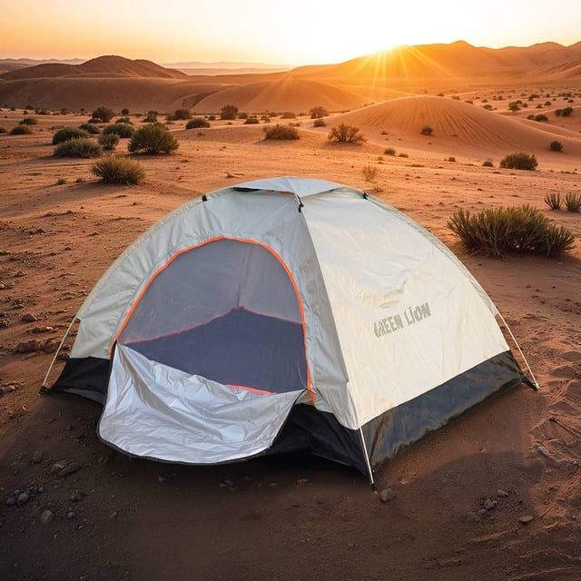 Green Lion GT3-PLUS Camping Tent - Beige