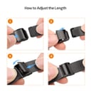 O Ozone Slim Milanese Straps Compatible with Apple Watch 38mm 40mm 41mm 42mm, Stainless Steel Mesh Milanese Metal Replacement Strap for iWatch Series 10/9/8/7/6/5/4/3/2/1/SE Women- Gold