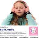 buddyphones play wireless bluetooth headphones for kids pink - SW1hZ2U6MTM0MjU2Mw==