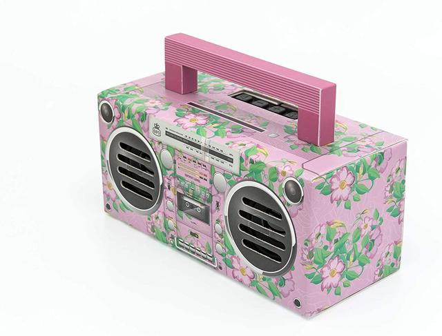 GPO Retro gpo bronx boombox bluetooth portable speaker pink - SW1hZ2U6ODkyNjU=