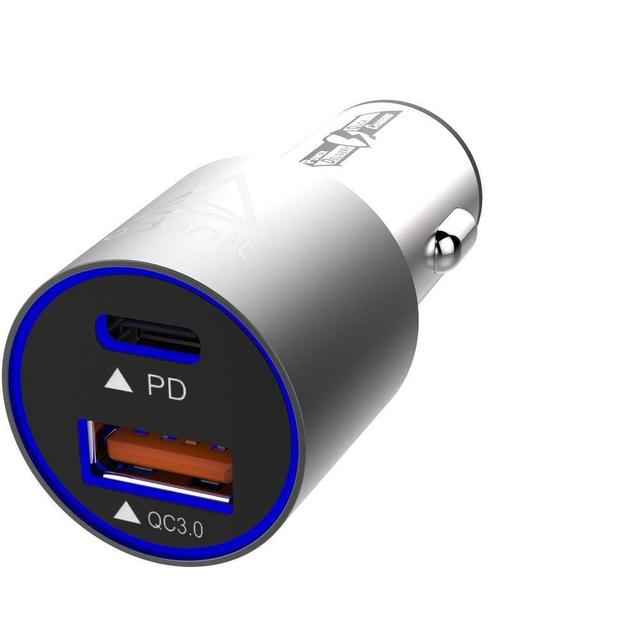 adonit fast car charger usb c pd 18w with quick charge 3 0 5v 3a usb c port in car charging adapter - SW1hZ2U6MjUzMDA=