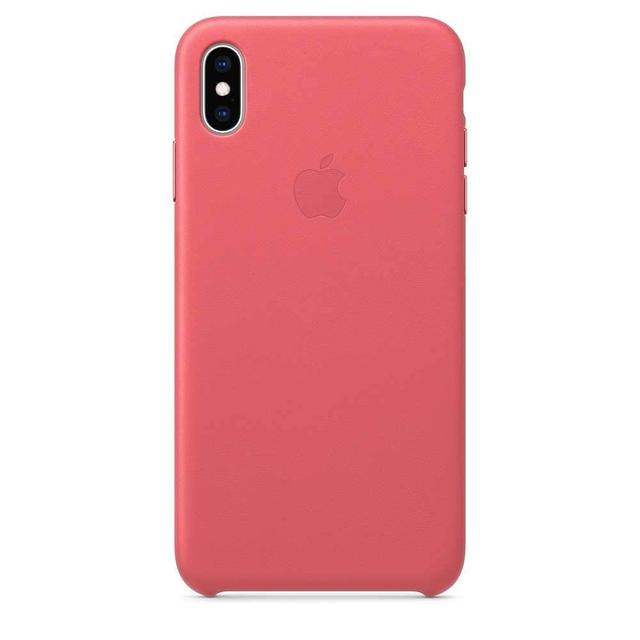 apple iphone xs max leather case peony pink - SW1hZ2U6MTM5NTI=