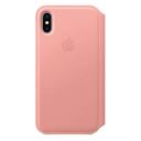 apple iphone x leather folio soft pink - SW1hZ2U6MTM3OTI=
