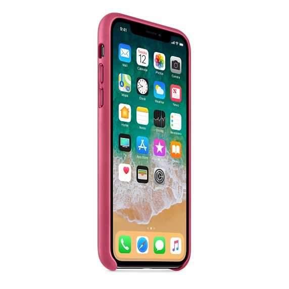 apple iphone x leather case pink fuchsia - SW1hZ2U6MTM3ODI=
