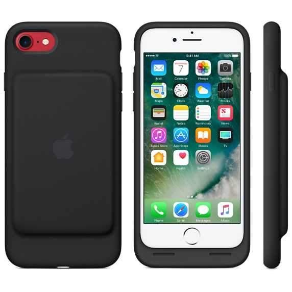 apple smart battery case for iphone 7 black - SW1hZ2U6NjgyMw==